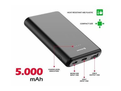 SWISSTEN POWER LINE POWER BANK 5000 mAh