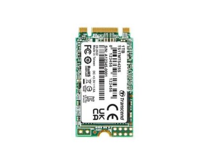TRANSCEND MTS425S 1TB SSD disk M.2 2242, SATA III 6Gb/s (3D TLC), 550MB/s R, 500MB/s W