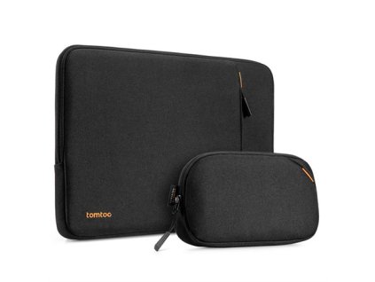 Tomtoc puzdro Recycled Sleeve with Pouch pre Macbook Pro 16" M1/M2/M3/M4 - Black