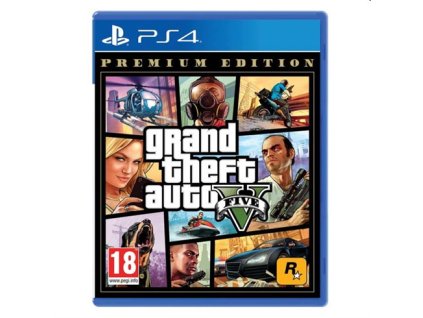 PS4 Grand Theft Auto 5 (Premium Edition)