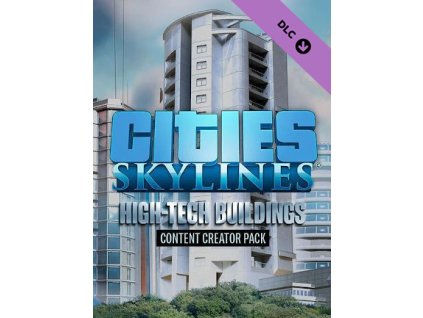 Cities: Skylines - Content Creator Pack: High-Tech Buildings DLC (PC) Steam Key