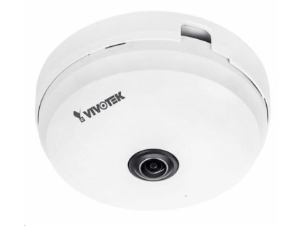 Vivotek FE9180-H-V2, 3.6 Mpix, 15sn/s, obj. 1.16mm (360°), DI/DO, Mic.in, PoE, WDR Pro 87dB, MicroSDXC, 3DNR, vnitřní