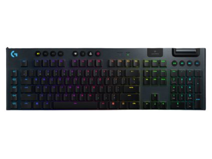 LOGITECH G915 LIGHTSPEED Wireless RGB Mechanical Gaming Klávesnica – GL Linear - CARBON - US
