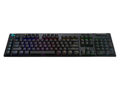 LOGITECH G915 LIGHTSPEED Wireless RGB Mechanical Gaming Keyboard – GL Clicky - CARBON - US INT'L - 2.4GHZ/BT - INTNL -