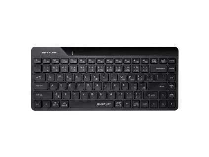 A4tech FStyler FBK22 AS, bezdrátová Dual mode Bluetooth+2,4G klávesnice, CZ, černá