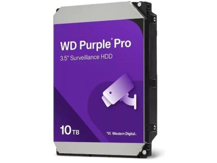 WD PURPLE PRO WD102PURP 10TB, SATA III 3.5", 512MB 7200RPM, 272MB/s, CMR