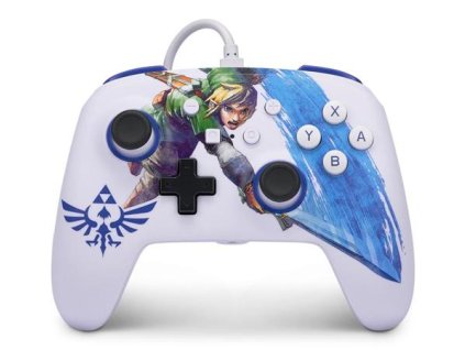 PowerA Enhanced Wired Controller for Nintendo Switch - Master Sword Attack