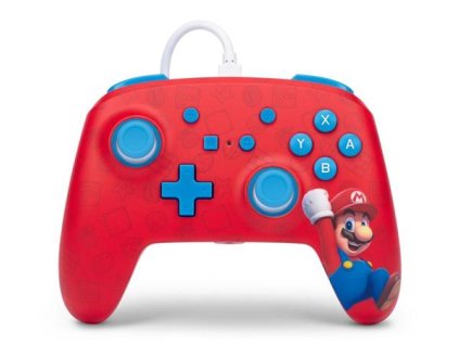 PowerA Enhanced Wired Controller for Nintendo Switch - Woo-hoo! Mario