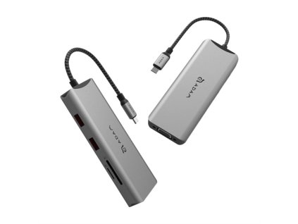 Adam Elements USB-C Casa Hub A09 9-in-1 Hub - Grey