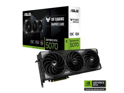 ASUS TUF RTX5070 OC GAMING 12GB/192-bit GDDR7 2xHDMI 3xDP