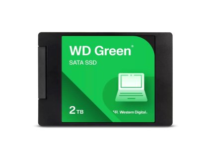 WD GREEN SSD 3D NAND WDS200T2G0A 2TB SATA/600, (R:500, W:400MB/s), 2.5"