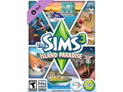 The Sims 3 Island Paradise DLC (PC) EA App Key