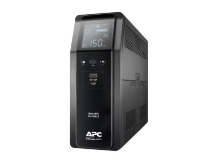 APC Back UPS Pro BR 1600VA, Sinewave,8 Outlets, AVR, LCD interface
