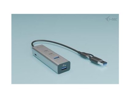 i-tec Universal Charging Metal HUB 2x USB-C + 2x USB-A Port, PD 85W