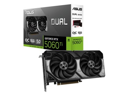 ASUS DUAL RTX5060TI OC 16GB/128-bit GDDR7 HDMI 3xDP