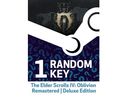 Skúste získať The Elder Scrolls IV: Oblivion Remastered - Random Deluxe Edition 1 Key (PC) Steam Key