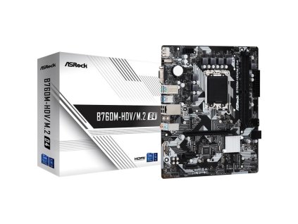 ASROCK B760M-HDV/M.2 D4 Základná doska