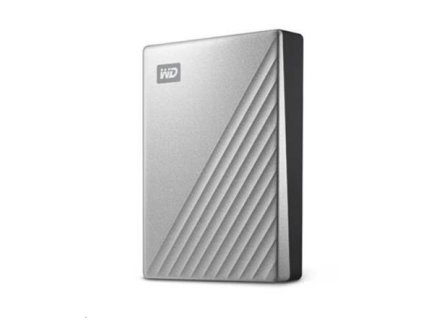 WD My Passport ULTRA 4TB Ext. 2.5" USB3.0 Silver USB-C