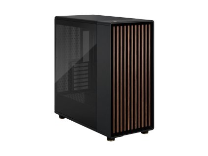 Fractal North XL/Midi Tower/Transpar./Čierna