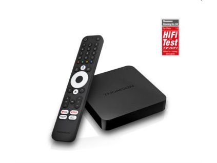 Thomson Streaming Box 240 - 4K UHD, Google Cast, Hej Google