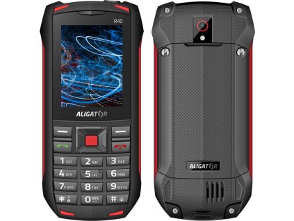 ALIGATOR R40 eXtremo čierno-červený