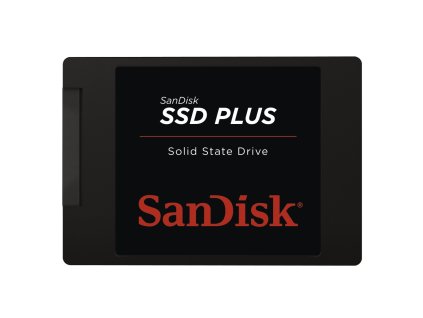 Sandisk Plus/240GB/SSD/2.5''/SATA/Čierna/3R
