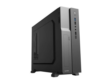 1stCOOL SFF COMPACT 1, skrinka mATX, USB-C, USB3.0, 2xUSB2.0, CR, čierna