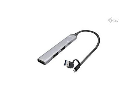I-Tec USB-A/USB-C Metal HUB 1x USB-C 3.1 + 3x USB 2.0