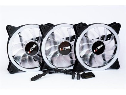 1STCOOL AURA EVO 1 ARGB 3x RING ventilátor