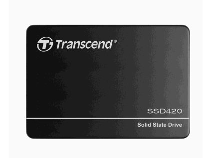 TRANSCEND Industrial SSD 420K, 128GB, 2,5", SATA III, MLC, hliníkové puzdro