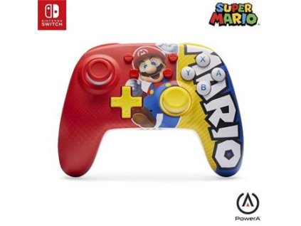 PowerA Vylepšený bezdrátový ovladač pro Nintendo - Super Mario Victory