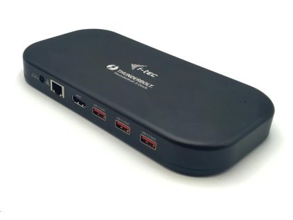i-tec Thunderbolt 3/USB-C Dual 4K Dock.St. + USB-C to DisplayPort Cable (1,5 m) + PD 60W