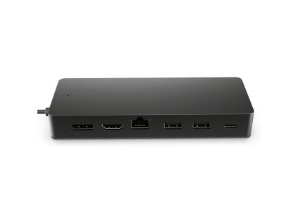 Univerzálny multiportový rozbočovač HP USB-C (2x USB-A 3.2, 1xUSB-C, 1xDDMI 2.0, 1xDP 1.2, USB-C 65W, RJ45, bez napájan