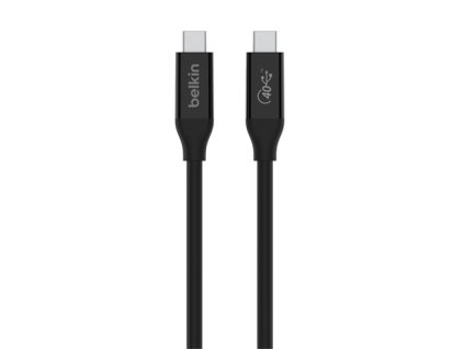 Belkin kábel Connect USB4 Cable 0.8m - Black