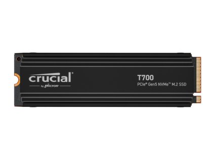CRUCIAL T700/heatsink/2TB/SSD/M.2 NVMe/Čierna/Heatsink/5R