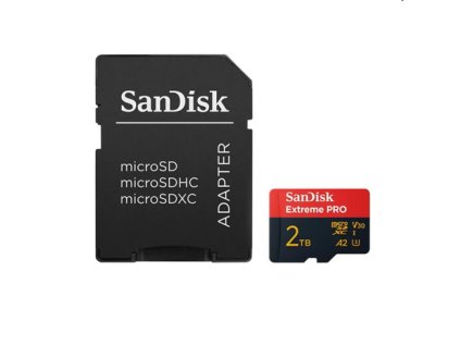 SanDisk Extreme PRO 2TB microSD card