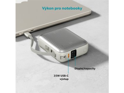 Epico UltraPack 35W 10000mAh powerbanka EP19 - šedá