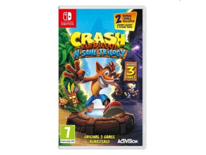 SWITCH Crash Bandicoot N.Sane Trilogy