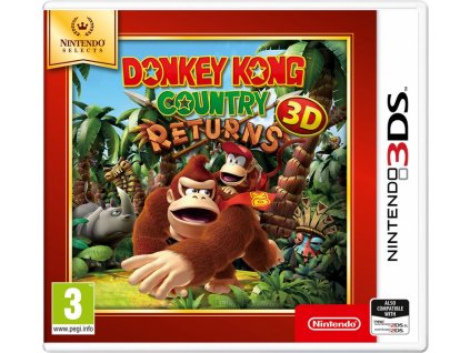 3DS Donkey Kong Country Returns 3D Select