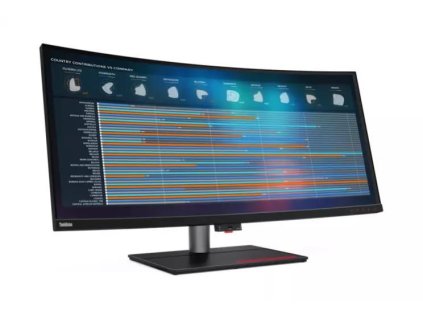 LENOVO LCD ThinkVision P40w-20 39,7" curved WLED IPS, 21:9, 5120x2160, 178/178, 300cd/m2, 1000:1, DP, USB-C, HDMI,VESA