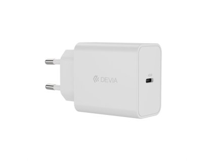 Devia sieťová nabíjačka Rocket Series PD Quick Charger 45W - White