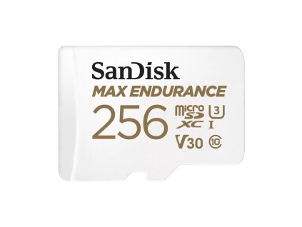 SanDisk MAX ENDURANCE microSDHC 256GB + adaptér
