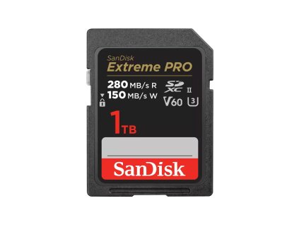 SanDisk MicroSDXC karta 1TB Extreme PRO (R:280/W:150 MB/s, UHS-II, V60)