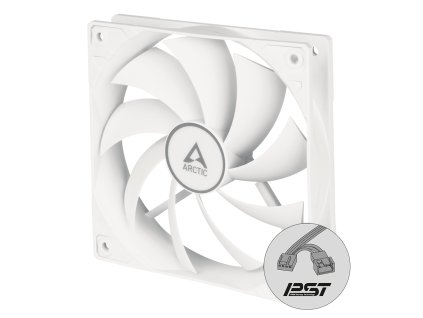 ARCTIC F12 PWM pst (biela)