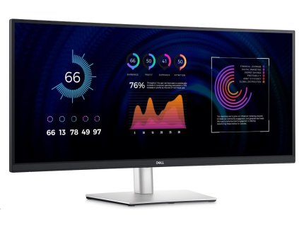 DELL LCD P3424WE - 34"/IPS/LED/WQHD/3440 x 1440/21:9/60Hz/8ms/1000:1/300 cd/m2/HDMI/DP/VESA/3YNBD (210-BGTY)