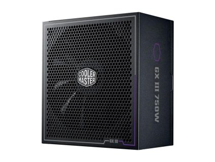 Cooler Master zdroj 750W GX III, 135mm, 80+ Gold, Plně modulární, ATX 3.0