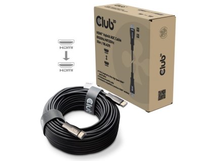 Club3D Kabel aktivní hybridní optický HDMI 2.1 8K60Hz/4K120Hz, (M/M), 30m
