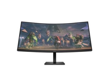 HP LCD OMEN 34c WQHD 180Hz curved 34"/3440x1440 VA QHD AG/21:9/3000:1/400cd/1ms/2xHDMI/1xDP/VESA/výškově stavitelný/repr