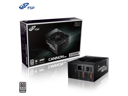FSP CANNON PRO/2500W/ATX 3.1/80PLUS Platinum 230V EU/Modular/Retail