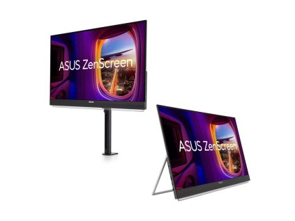 ASUS ZenScreen MB27ACF 27" prenosný USB-C monitor IPS 2560x1440 100Hz 5ms 300cd HDMI repro čierny